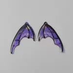 Translucent Resin Glitter Powder Pendants