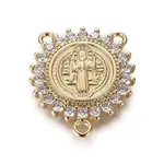 Brass Cubic Zirconia Chandelier Component Links