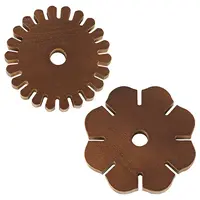 2Pcs 2 Styles Wood Bracelet Knitters