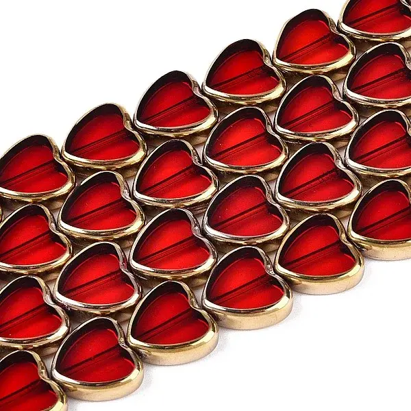 Electroplate Glass Beads Strands