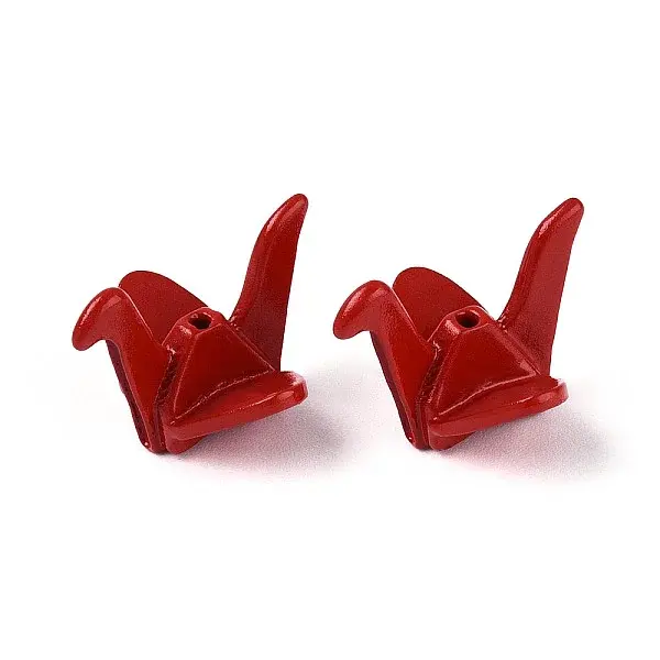 Rack Plating Spray Painted Alloy Beads