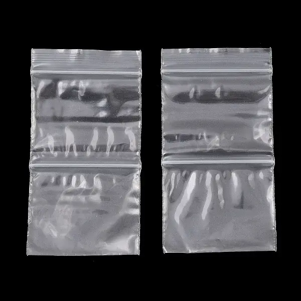 Transparent PE Packaging Zip Lock Bags