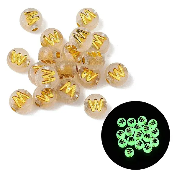 Luminous Transparent Acrylic Beads