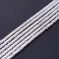 Transparent Glass Beads Strands