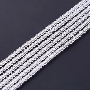 Transparent Glass Beads Strands