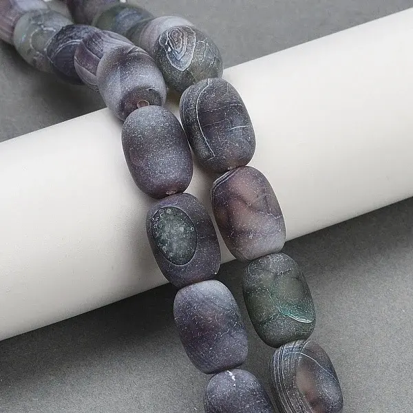 Natural Weathered Agate Beads Strands