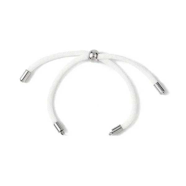 Nylon Round Cord Slider Bracelet Making