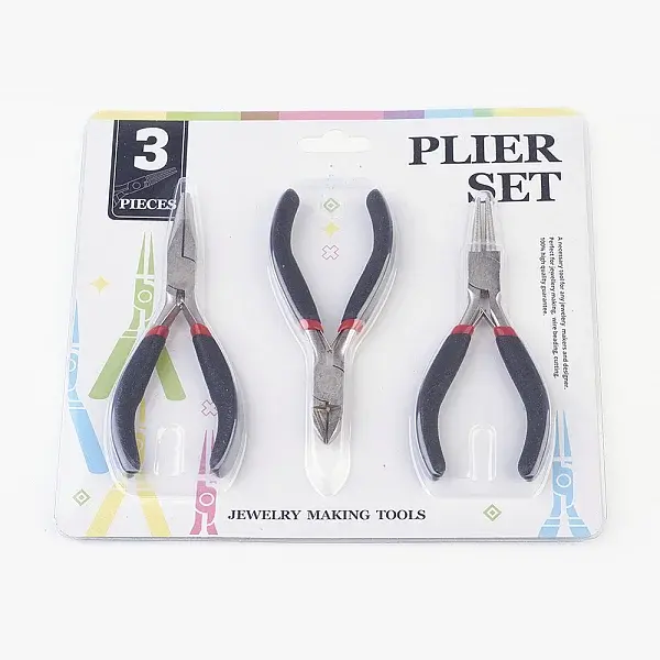 45# Carbon Steel DIY Jewelry Tool Sets: Round Nose Pliers