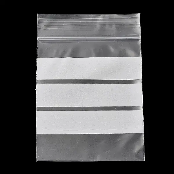 100Pcs PE Resealable Bags