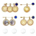 3Pcs 3 Styles Alloy Lapel Pins