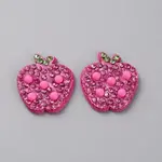 Apple Rhinestone Patches