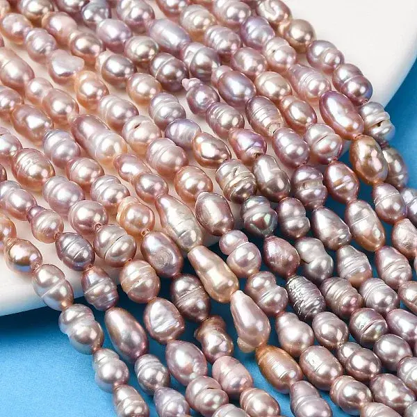 Natural Cultured Freshwater Pearl Beads Strands
