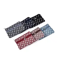 Heart Pattern Cotton Cloth Wallets