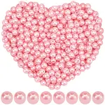 1200Pcs Baking Painted Pearlized Glass Pearl Round Bead Strands