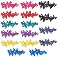 16Pcs 8 Colors Polyester Embroidery Costume Accessories