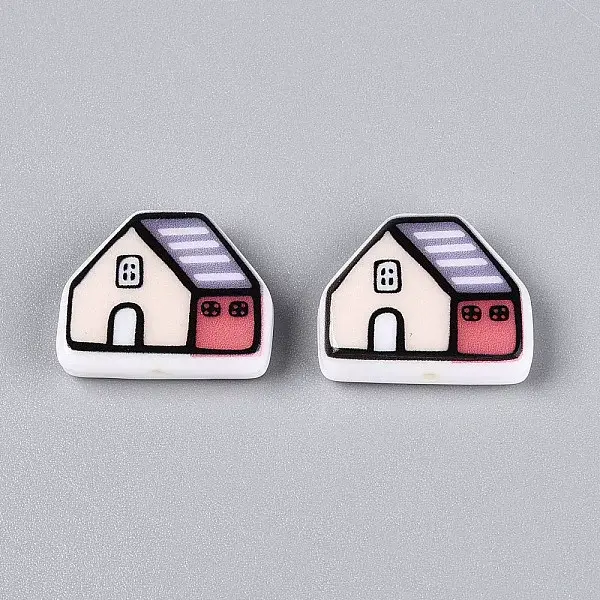 Printed Opaque Resin Beads