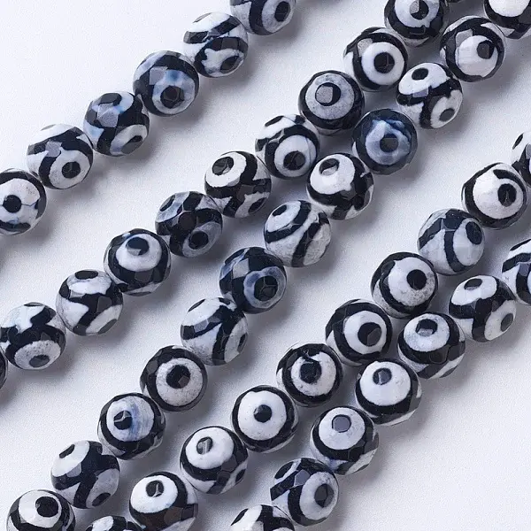Tibetan Style dZi Beads