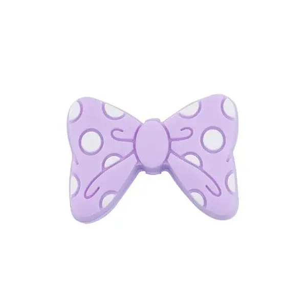 Bowknot Silicone Focal Beads
