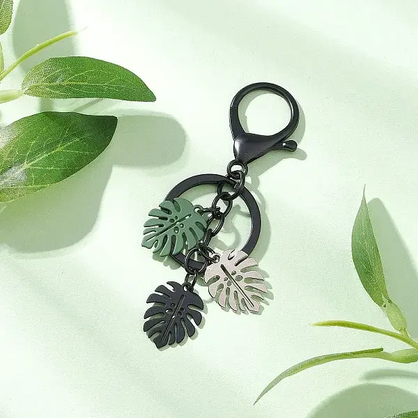 Baking Painted Alloy Keychains