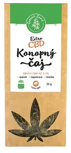 ZELENÁ ZEMĚ CBD Extra konopný čaj 4% 35 g