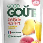 GOOD GOÛT BIO Broskev s hruškou 120 g