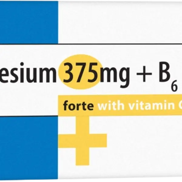 GENERICA MAGNESIUM 375 mg + B6 forte s vitamínom C 10 šumivých tablet