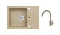 Alveus - Set drezu Cortina 10 a batérie Kati, beige SETA25960