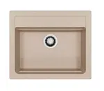 Alveus Atrox - Granitový drez 59x50 cm, Quick-Close, ivory 1149203