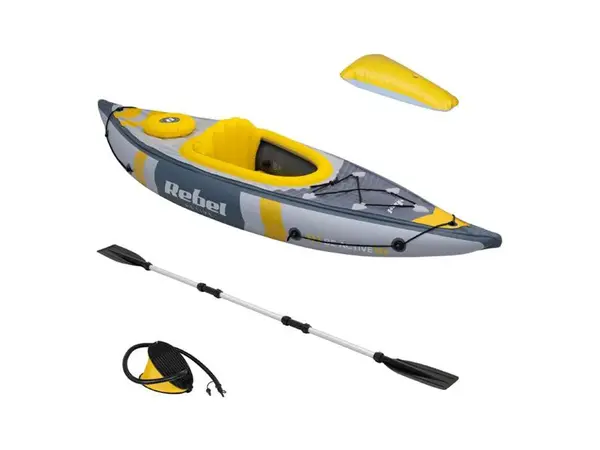 Kajak nafukovací REBEL RBA-4515 282x90x43cm