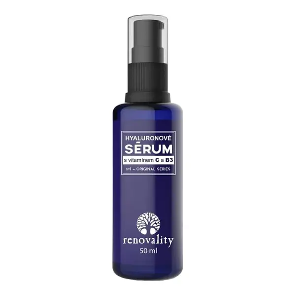RENOVALITY Hyaluronové sérum s vitamínem C a B3 30 ml
