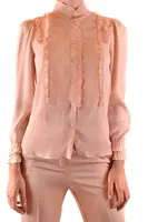 Šifonová halenka s volány