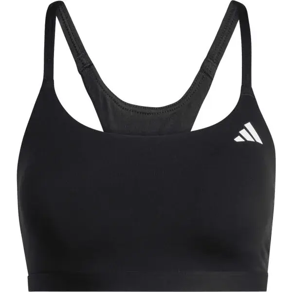 adidas OPIME ESSENTIALS WORKOUT LIGHT SUPPORT Dámska športová podprsenka, čierna, veľkosť