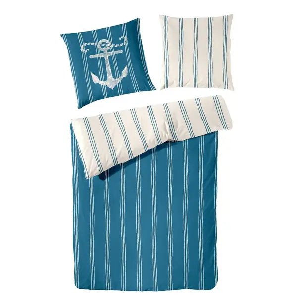 POVLEČENÍ, renforcé, modrá, 135/200 cm