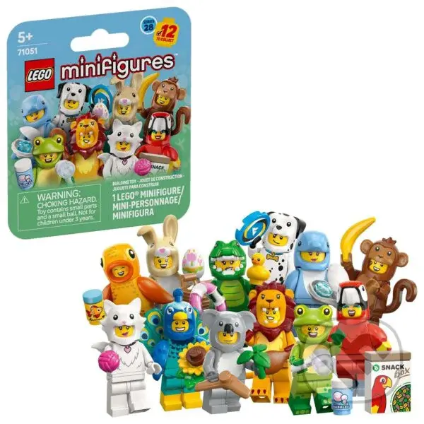 LEGO® Minifigúrka 71051 28. séria – zvieratá