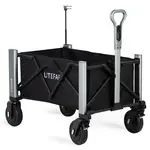 LITEFAR Orion Remote-Controlled Electric Utility Wagon Black
