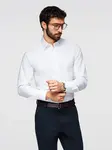 Ombre Men's REGULAR FIT shirt with pocket - gray