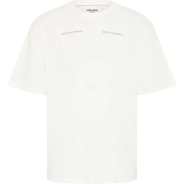 BLEND BHKEATON Pánské tričko, bílá, velikost XXXL