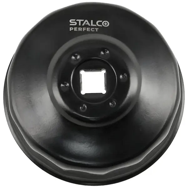 Klíč, hlavice na olejové filtry, 76 mm, 14-hranná, STALCO PERFECT