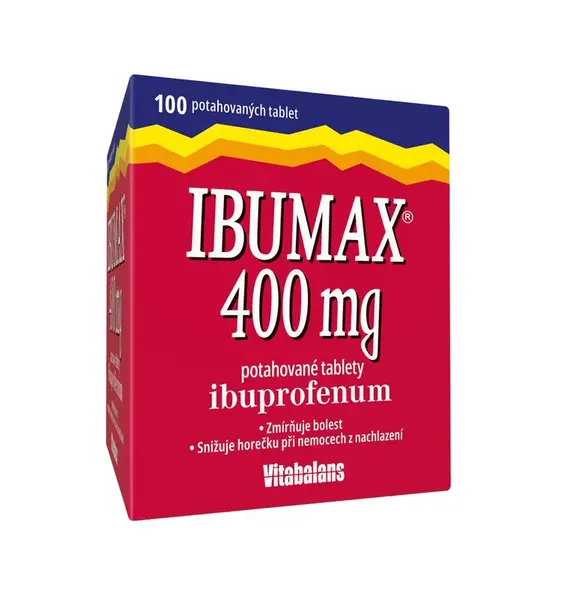 Ibumax 400 mg 100 tablet