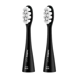 NICEBOY Náhradní hlavice ION Sonic Soft black 2 ks