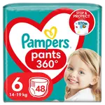 PAMPERS Active Baby Pants Kalhotkové plenky vel. 6, 14-19 kg, 48 ks