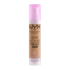 NYX PROFESSIONAL MAKEUP Bare With Me Zklidňující sérum a korektor 2v1 - odstín 08 Sand 9.6 ml