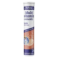 MEDPHARMA Multiv.s miner.+Lutein 20 šumivých tablet