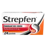 STREPFEN 8.75 mg, Pomeranč bez cukru 24 pastilek