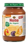 HOLLE bio dětská přesnídávka Jablko a švestka 190 g