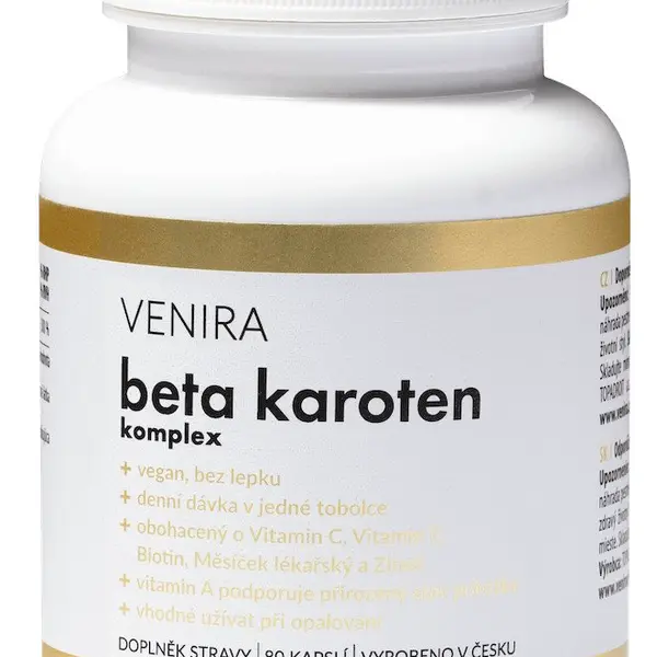 VENIRA beta karoten 80 kapslí