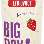 BIG BOY Jahody plátky lyofilizované Eko varianta 100 g
