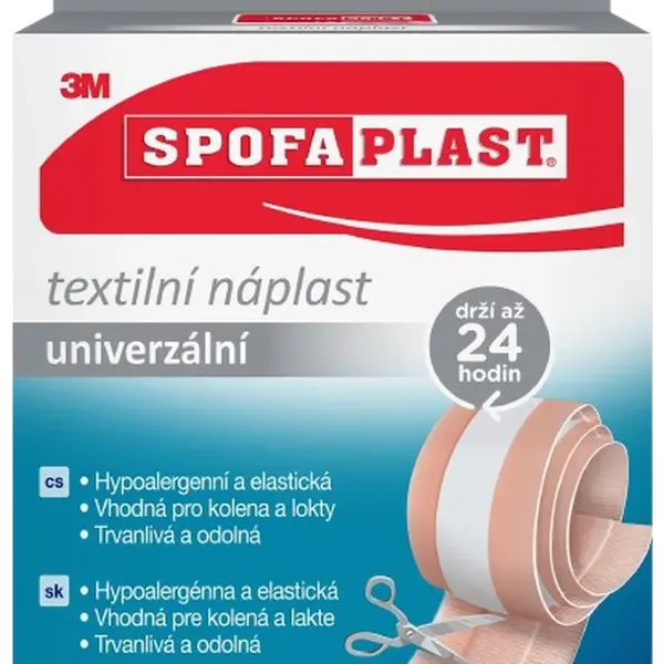 SPOFAPLAST 3M™154 Textilní náplast univerzální 1 m x 6 cm