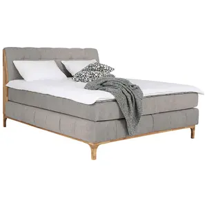 MID.YOU POSTEL BOXSPRING, 160/200 cm, pískové barvy