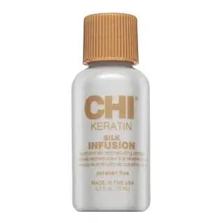 CHI Keratin Silk Infusion vlasová kúra pro hrubé a nepoddajné vlasy 15 ml